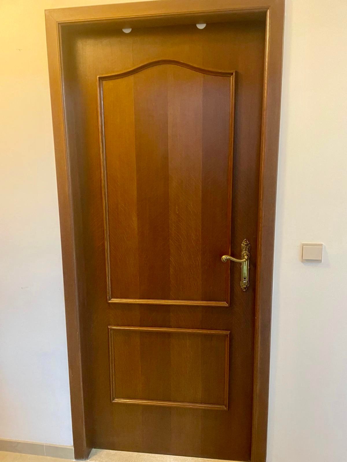 Eiken deuren, Doe-het-zelf en Bouw, Ophalen, Gebruikt, Glas, Binnendeur