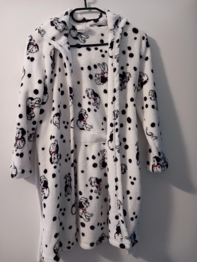 Badjas 101 Dalmatiërs maat 134/140, Ophalen, Zo goed als nieuw, Disney, Jongen of Meisje