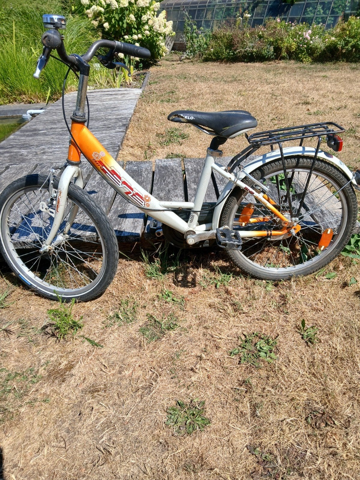 kinderfiets bnb, Vélos & Vélomoteurs, Vélos | Filles, Frein à rétropédalage, Utilisé, Frein à main, 20 pouces
