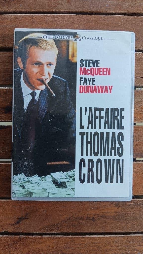 )))  L' Affaire Thomas Crown // S. McQueen / F. Dunaway  (((, Tous les âges, Comme neuf, Anglais, Anglais