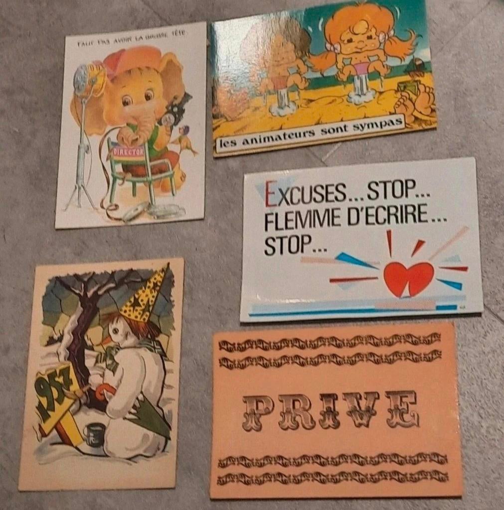 Lot de 11 cartes postales humoristiques, Enlèvement ou Envoi