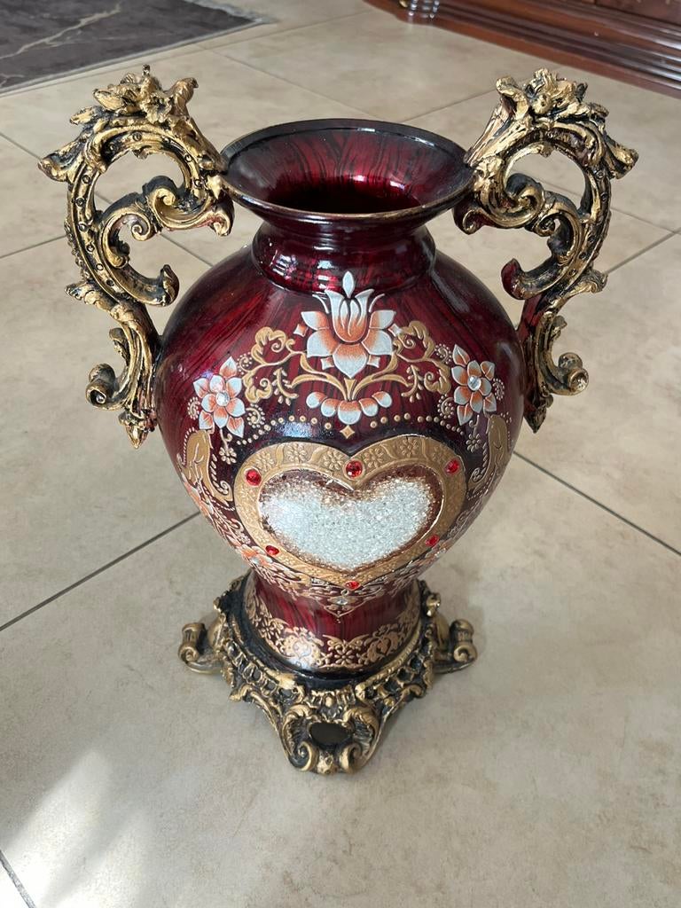 Barokke decoratieve vaas, Ophalen