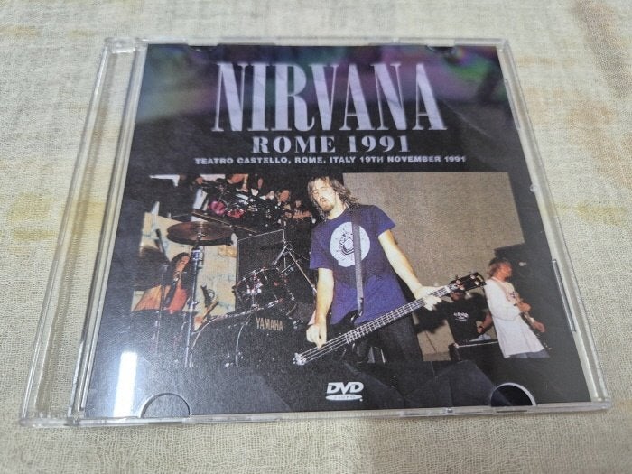 DVD - NIRVANA - Live in Rome 1991, Cd's en Dvd's, Cd's | Hardrock en Metal, Import, Verzenden, Rock, Live-album
