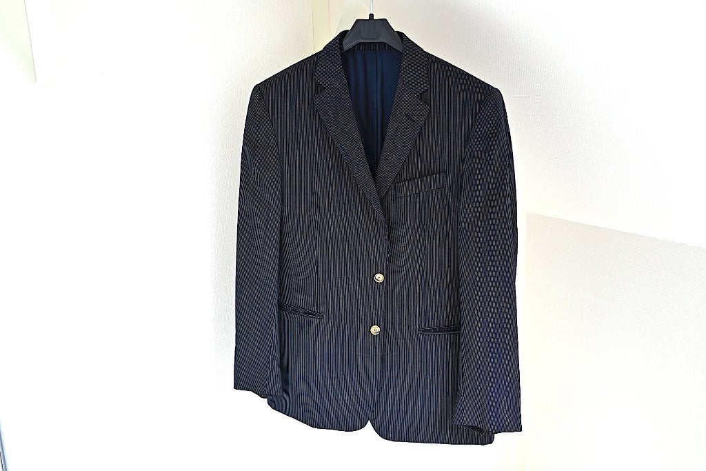 Stijlvolle blazer maat L-XL perfecte staat, Ophalen of Verzenden, Zo goed als nieuw, Maat 52/54 (L), Blauw