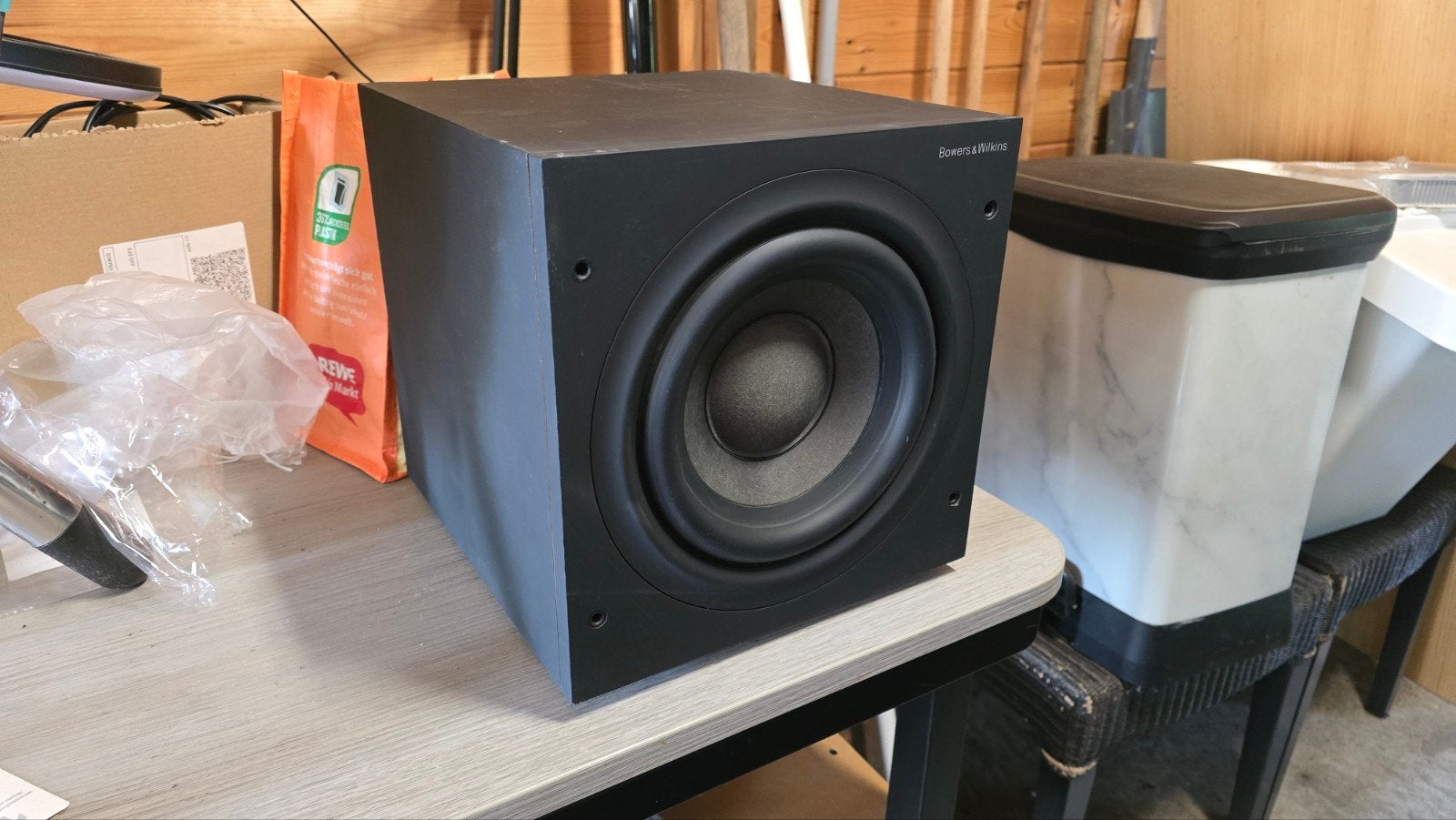 Bowers and Wilkins ASW608 subwoofer, Subwoofer, Enlèvement, Utilisé, Bowers & Wilkins (B&W)