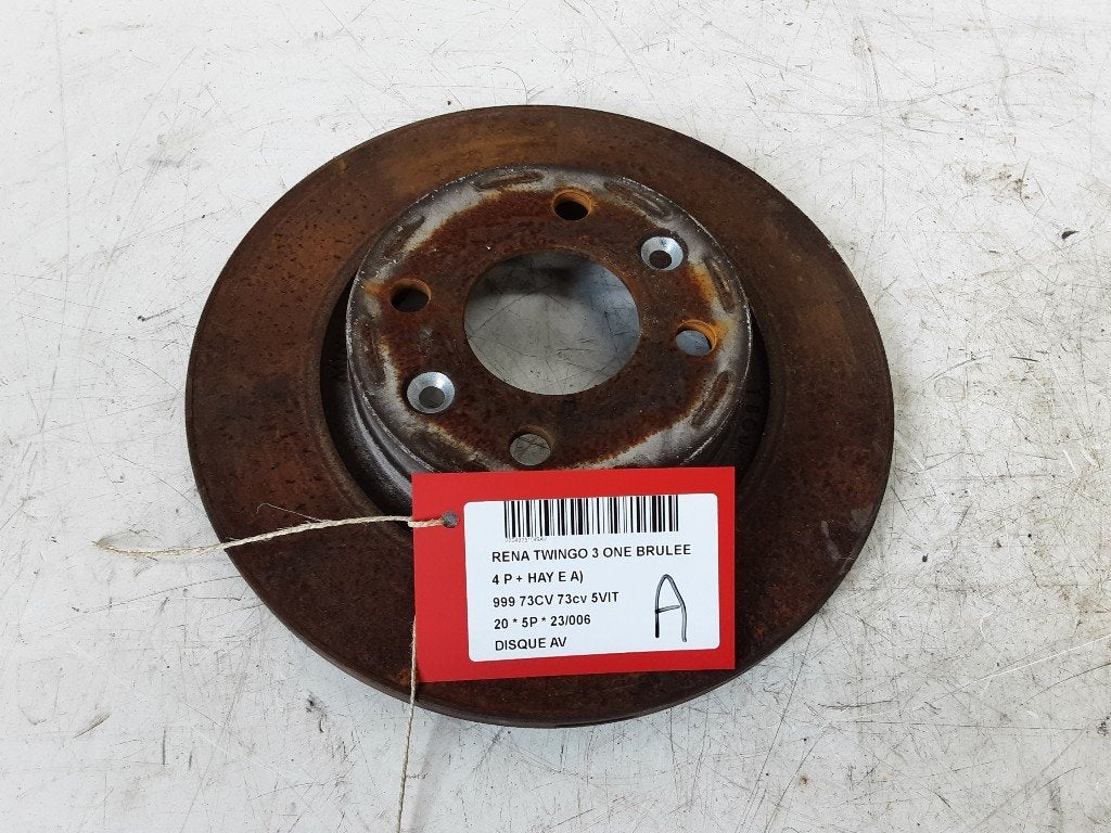 REMSCHIJF VOOR Renault Twingo III (AH) (01-2014/07-2024), Gebruikt, Renault, Peter-Huppertz-Straße 5
51063  Köln, DE, Dialog.deutschland@renault.de