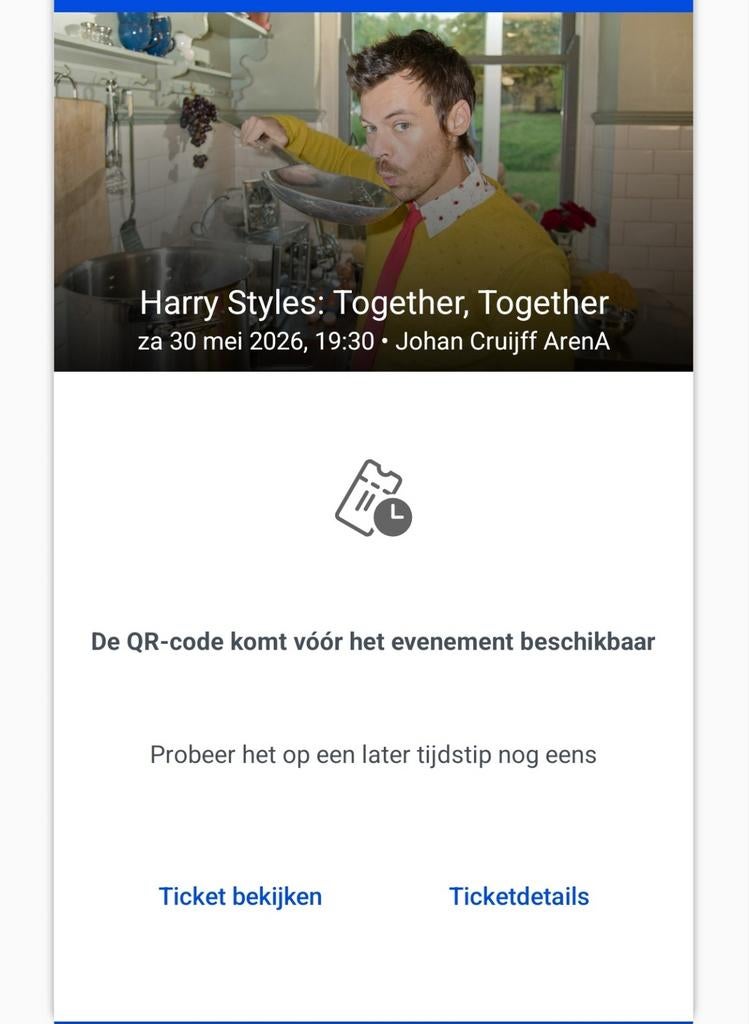 Harry Styles - 30 mai, Tickets & Billets, Trois personnes ou plus, Mai