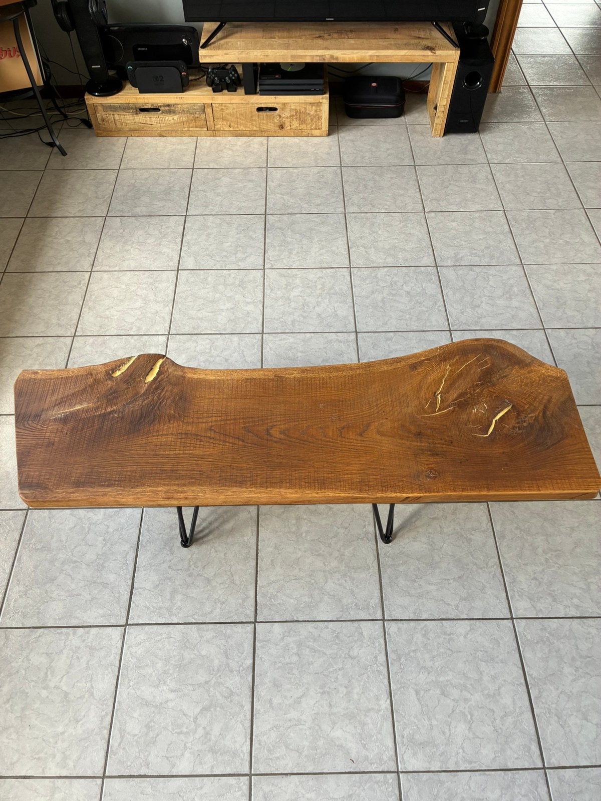 Table basse en chêne, Enlèvement, Comme neuf
