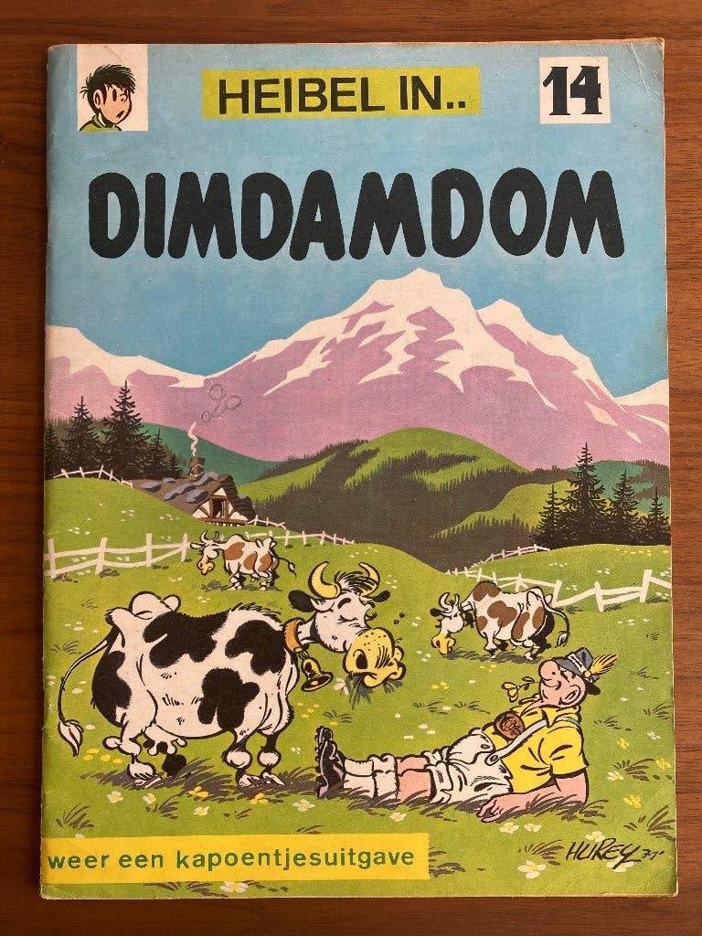 Heibel in - Dimdamdom (nr. 14), Eén stripboek, Ophalen of Verzenden, Hurey