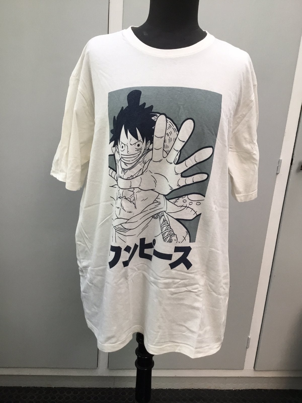 T-shirt animé One Piece maat XL, Ophalen of Verzenden, Zo goed als nieuw, Maat 56/58 (XL)