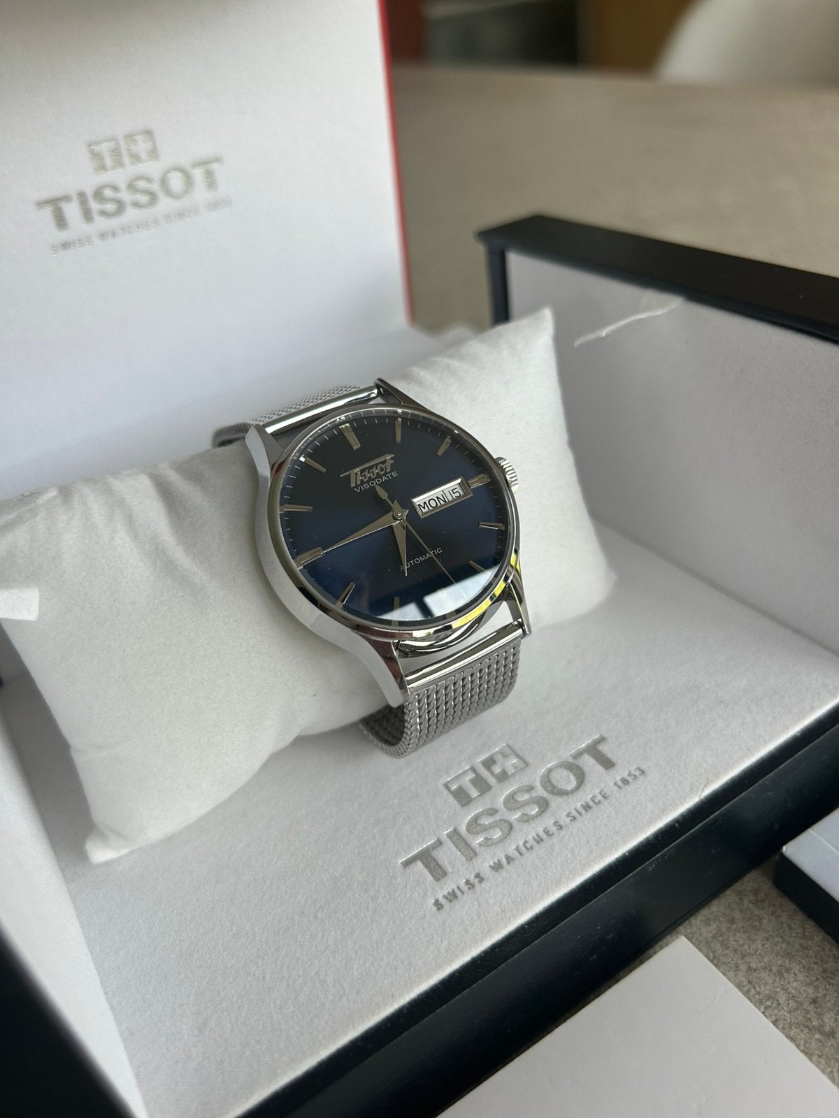 Montre automatique Tissot Heritage Visodate, Bijoux, Sacs & Beauté, Montres | Hommes, Comme neuf, Montre-bracelet, Autres marques
