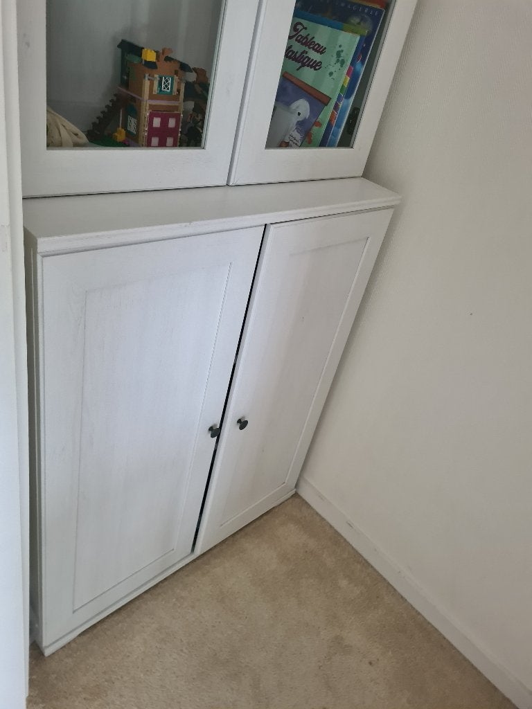 Vitrine  50€, Enlèvement, Comme neuf, Avec porte(s)