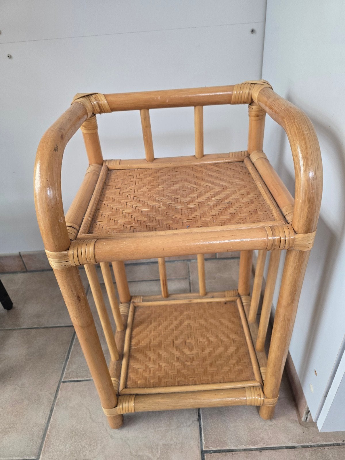 houten rekje, Huis en Inrichting, Woonaccessoires | Paraplubakken, Ophalen