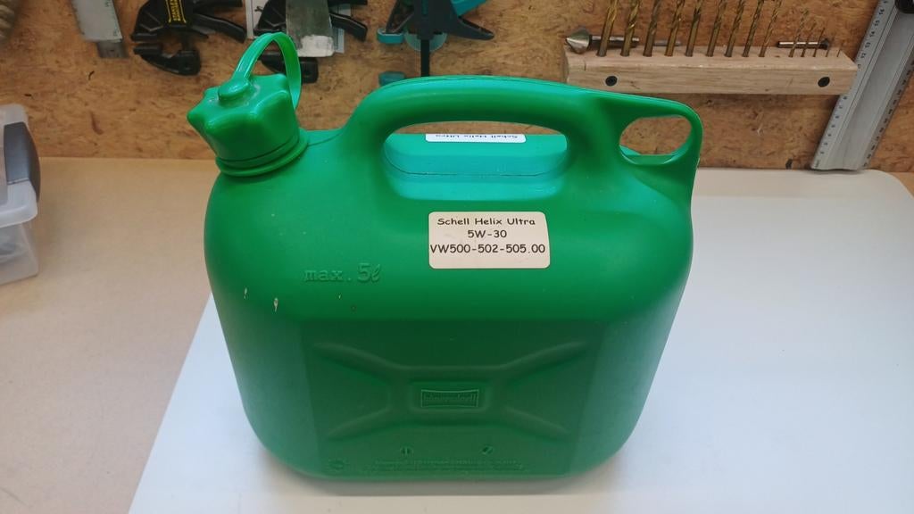 5 liter Shell helix ultra 5w-30 nieuw, Ophalen