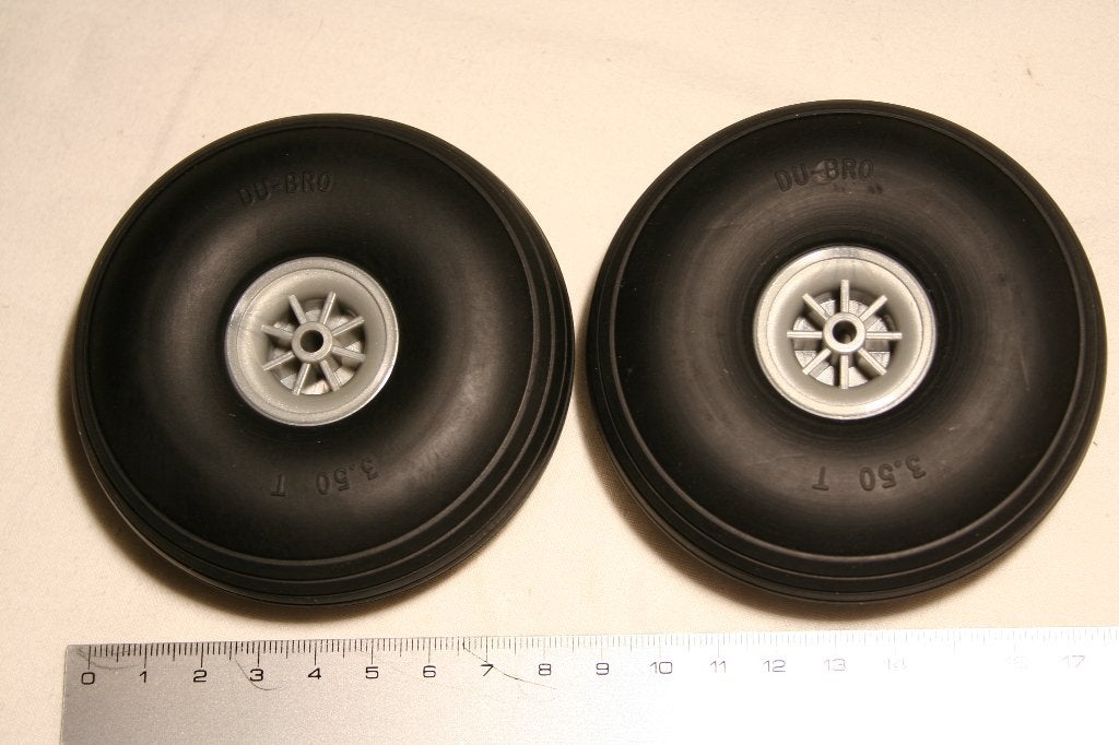 DU-BRO 350T paar RC wielen 3.5" (88,9mm), Hobby en Vrije tijd, Ophalen of Verzenden, Nieuw