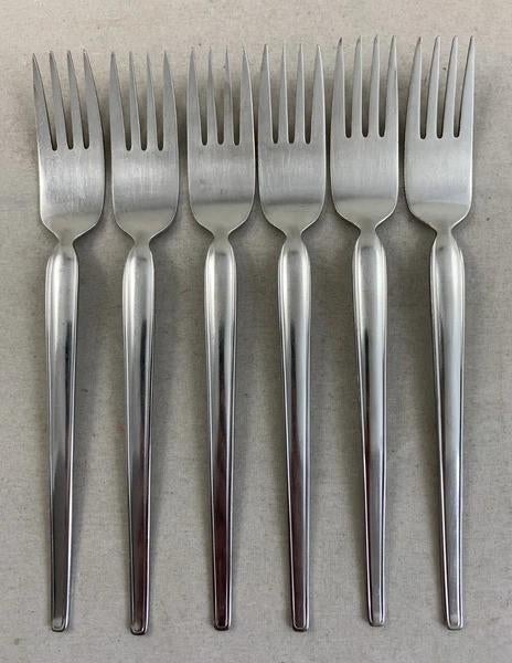 Sola Elite Desiree Bestek Tafelvork 6 Stuks 20cm Edelstaal, Verzenden, Zo goed als nieuw, Bestekset, Inox of Chroom