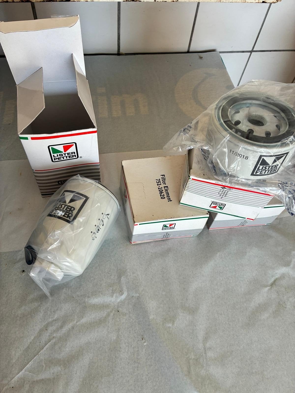 Lister mazout filter en oliefilter, Ophalen, Nieuw