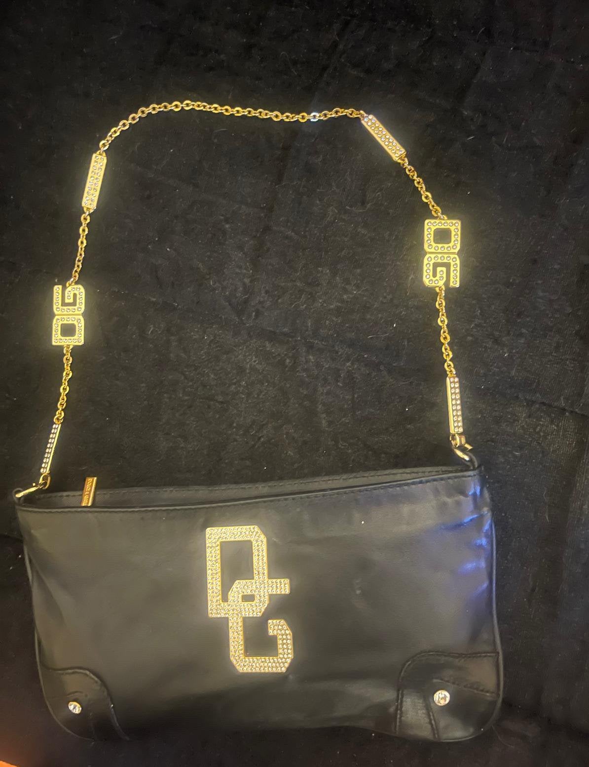 Dolce & Gabbana, Handtassen en Accessoires, Ophalen, Zo goed als nieuw, Zwart, Leer