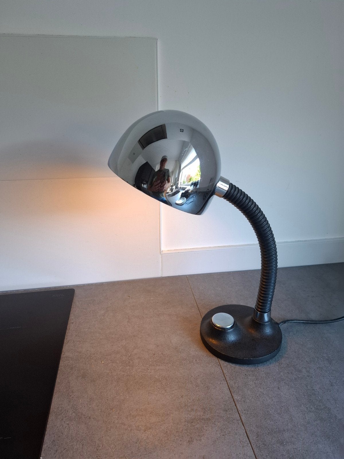 vintage design Hillebrand Egon tafellamp bureaulamp, Bureaulamp, Gebruikt, Overige merken, Met schakelaar