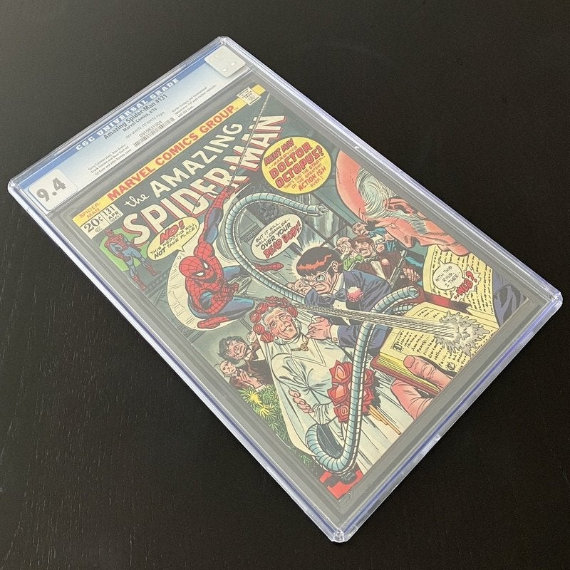 Amazing Spider-Man Vol.1 #131 CGC (1974) NM (9.4), Boeken, Strips | Comics, Eén comic, Amerika, Marvel Comics, Verzenden