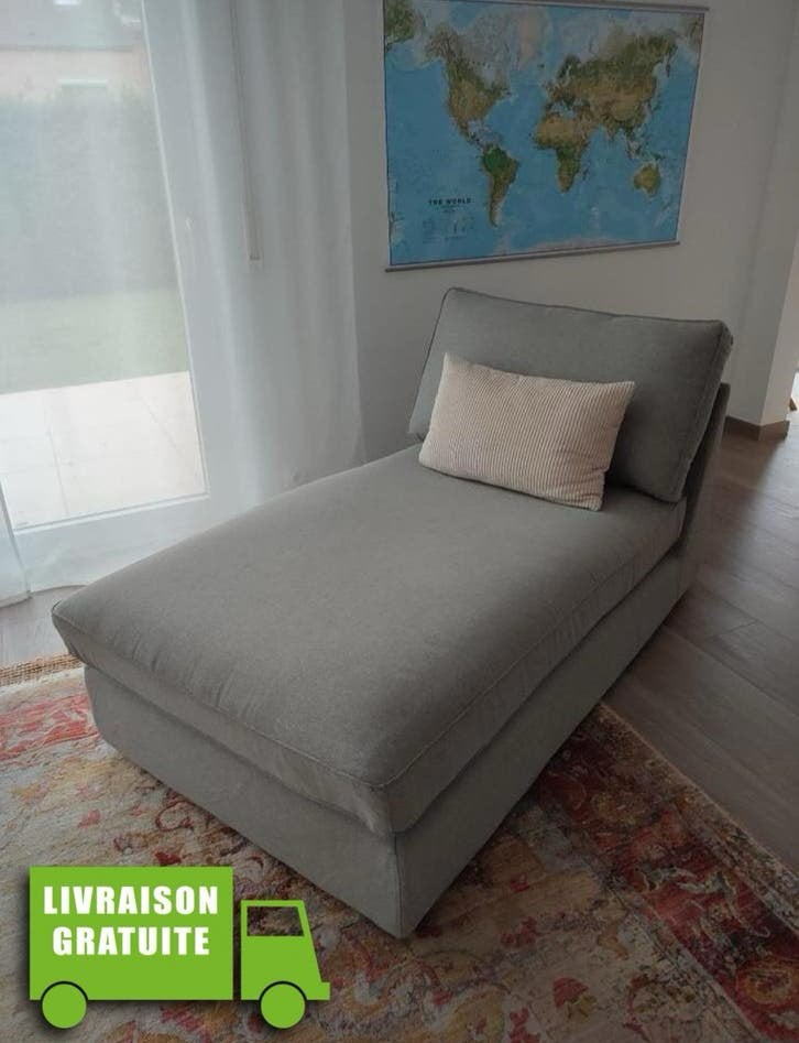 Ikea kivik méridienne housses NEUVES - Livraison gratuite, Maison & Meubles, Enlèvement ou Envoi, Comme neuf