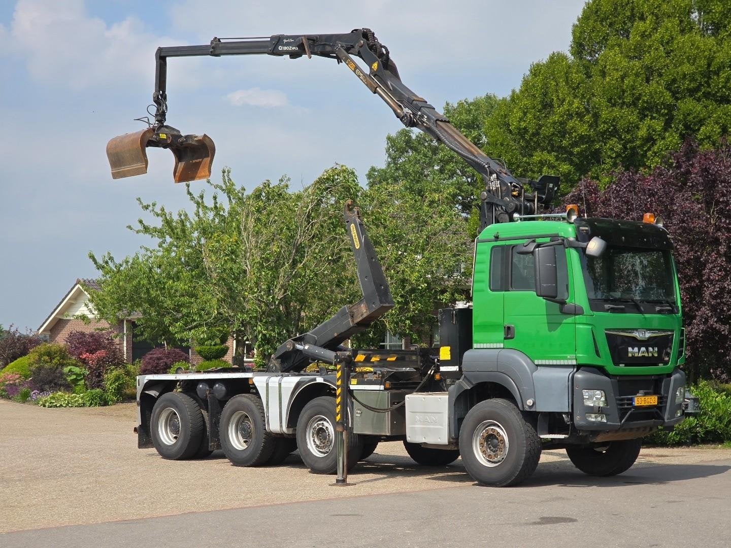 MAN WVT 43/480 480 WIERDA WIDESPREAD 8x4 ! SYSTÈME DE GRUE/, Autos, Achat, Euro 6, 2 places, Automatique