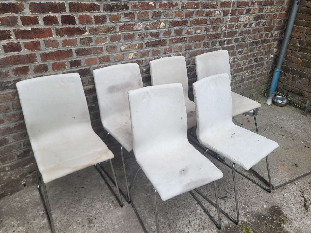 chaise a vendre, Jardin & Terrasse, Chaises de jardin, Enlèvement, Utilisé, Métal, Ajustable