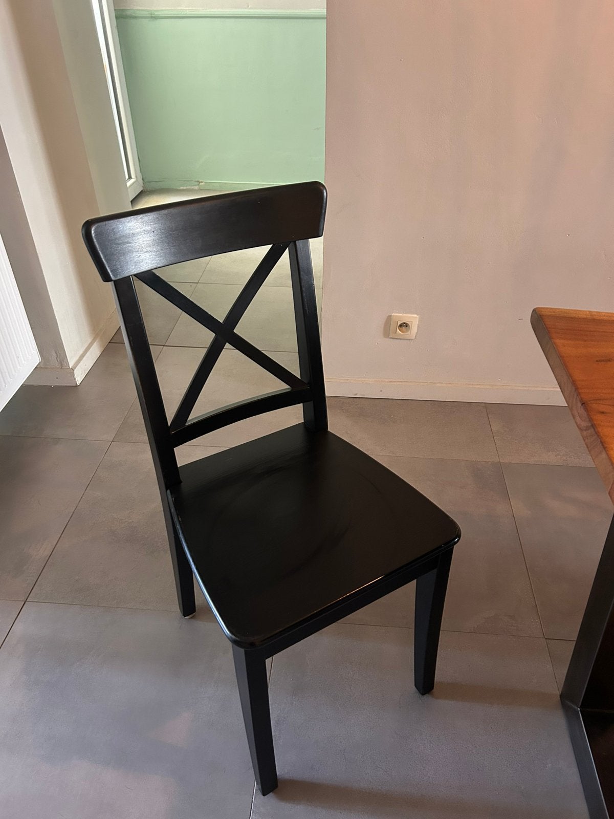 7 chaises IKEA « ingolf », Ophalen, Zo goed als nieuw