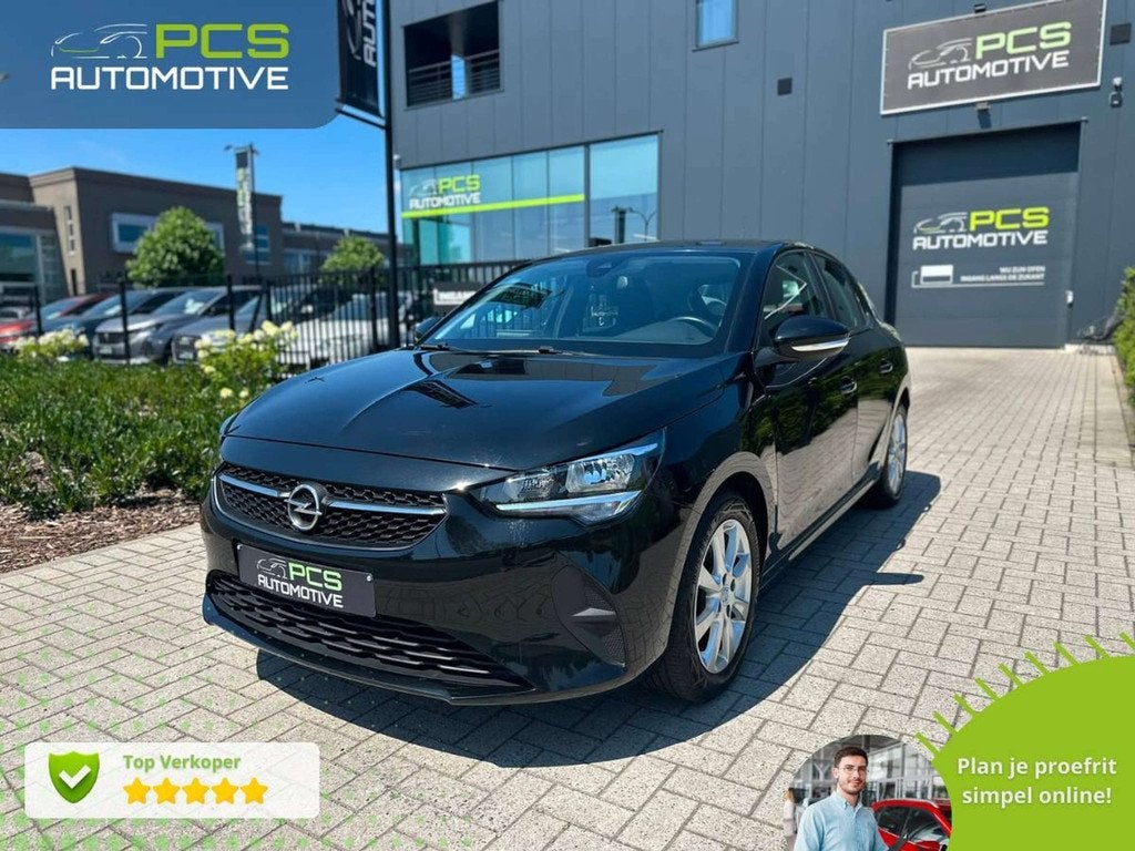 Opel Corsa 1.2i Edition / 54.000KM / 2023, Auto's, 1199 cc, Zwart, Bedrijf, 5 deurs