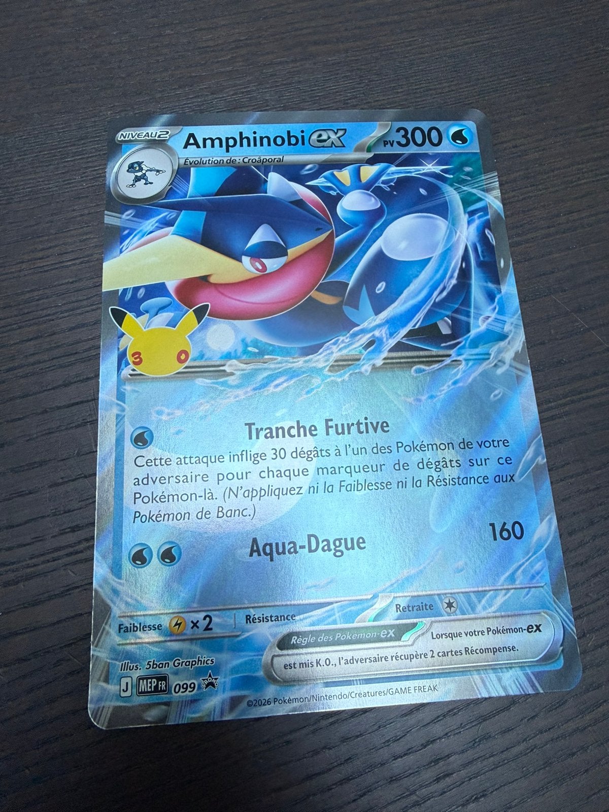 Carte pokemon jumbo 30 ans, Enlèvement, Neuf