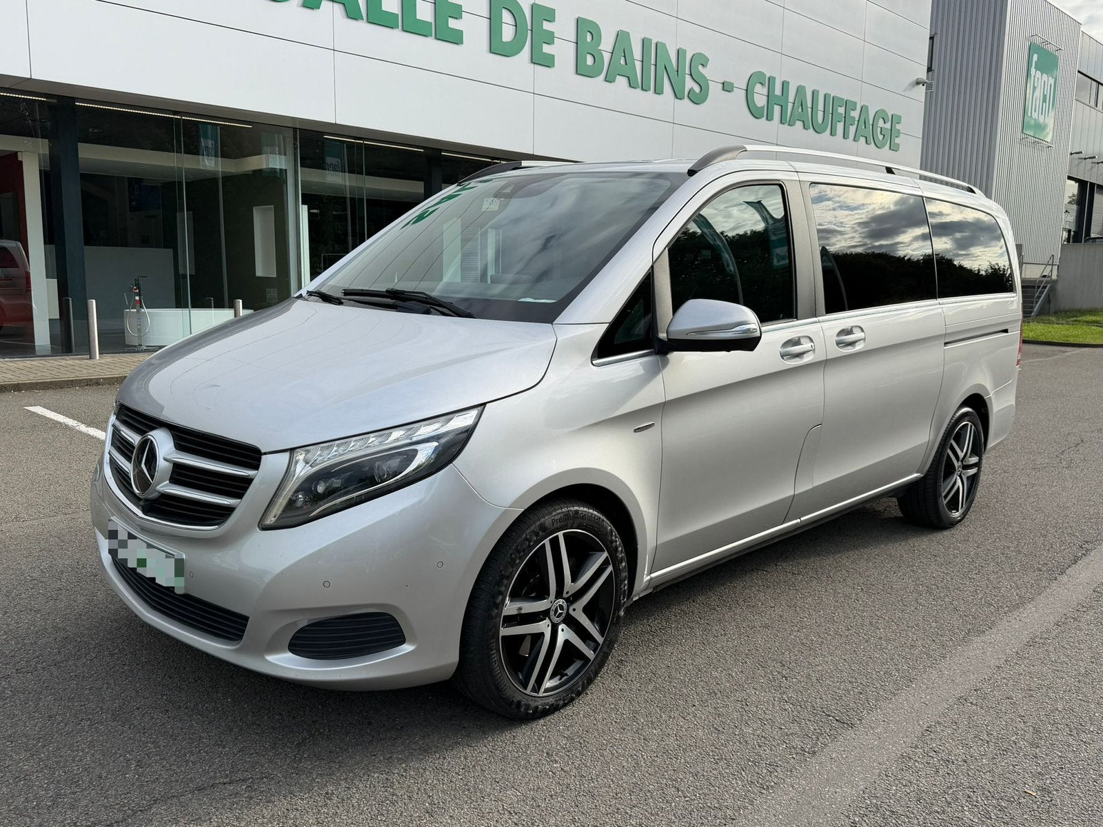 Mercedes V250 année 2015 235.000 caméra 360, Cuir, Achat, Euro 6, Entreprise