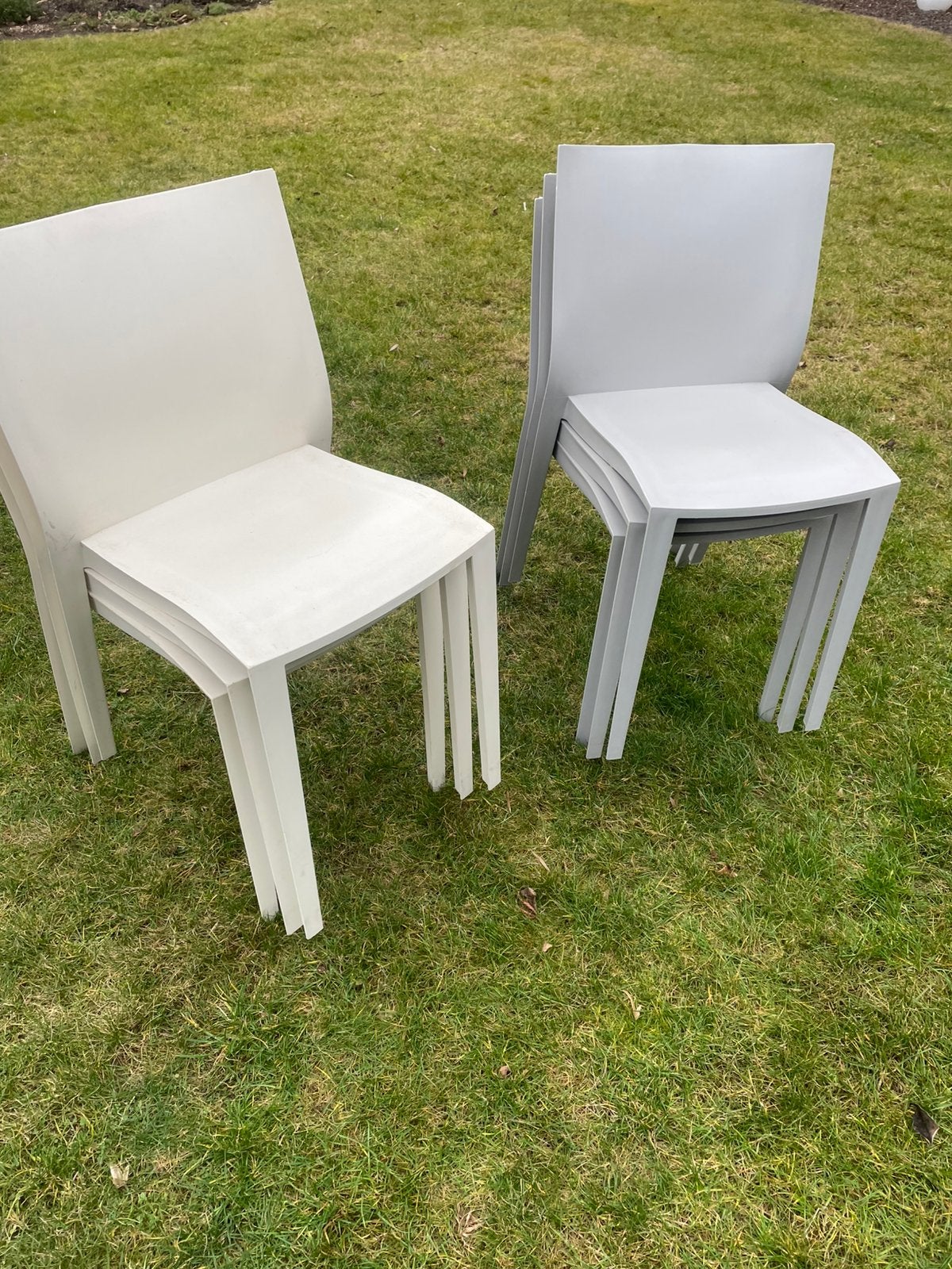 6 Starck stoelen Slick Slick, Ophalen, Stoel, Meerkleurig, Set