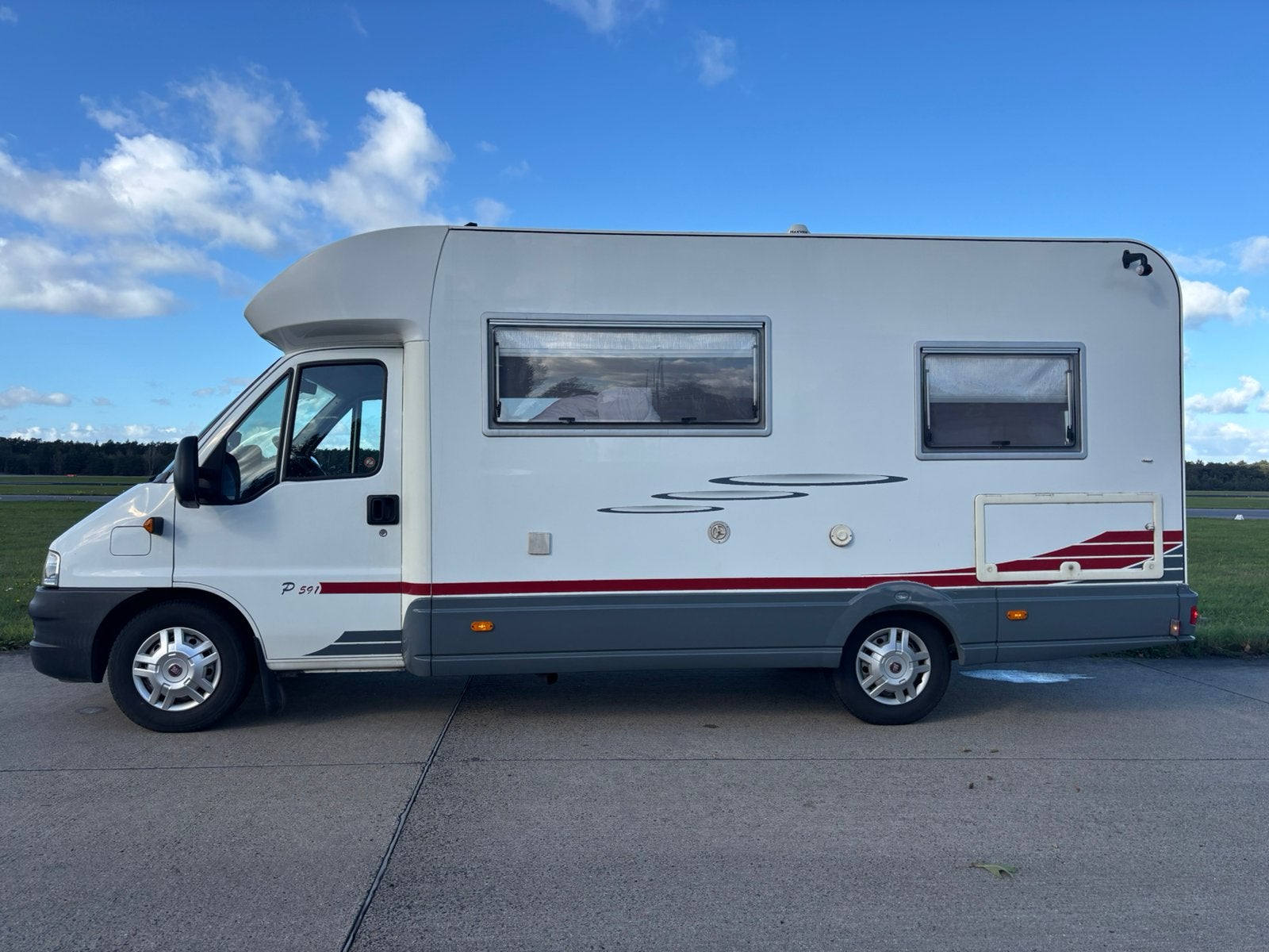 Camping-car/mobil-home neuf fiat ducato 2.8 D bj 2004 clima, Siège de train, Jusqu'à 4, Fiat, Diesel