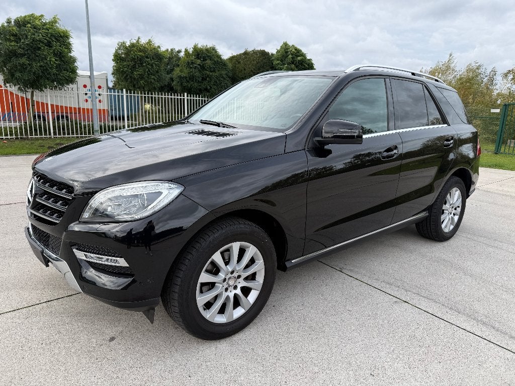 Mercedes W166 ML250 BlueTEC 4 MATIC 7G – 2013 – 192.864 km, Auto's, Automaat, 4 cilinders, Leder en Stof, Zwart