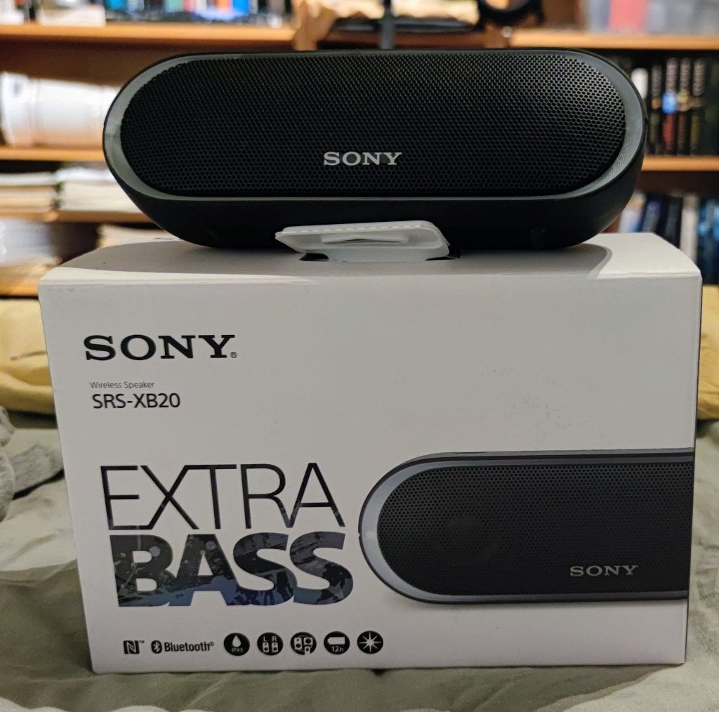 Sony SRS-XB20 Bluetooth speaker, Audio, Tv en Foto, Luidsprekerboxen, Ophalen of Verzenden, Zo goed als nieuw, Overige typen, Sony