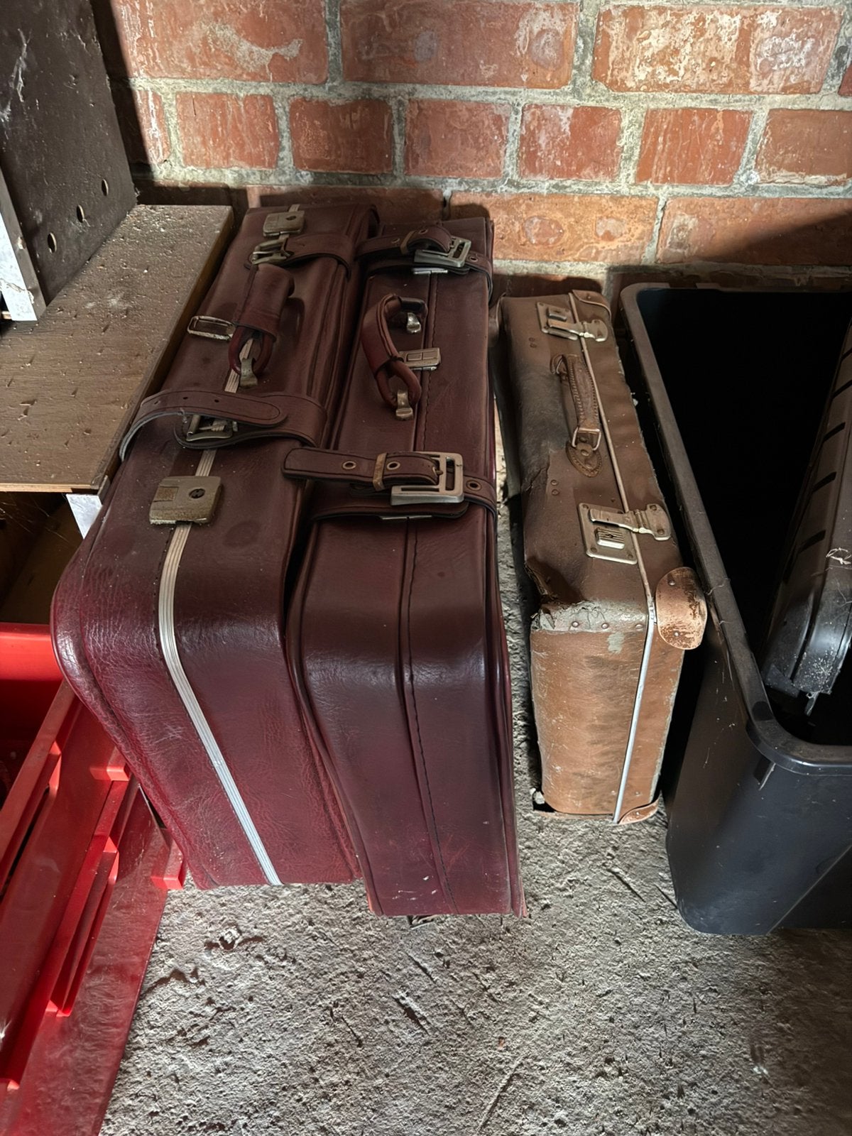 Vintage - retro koffers, Handtassen en Accessoires, Ophalen, Zo goed als nieuw