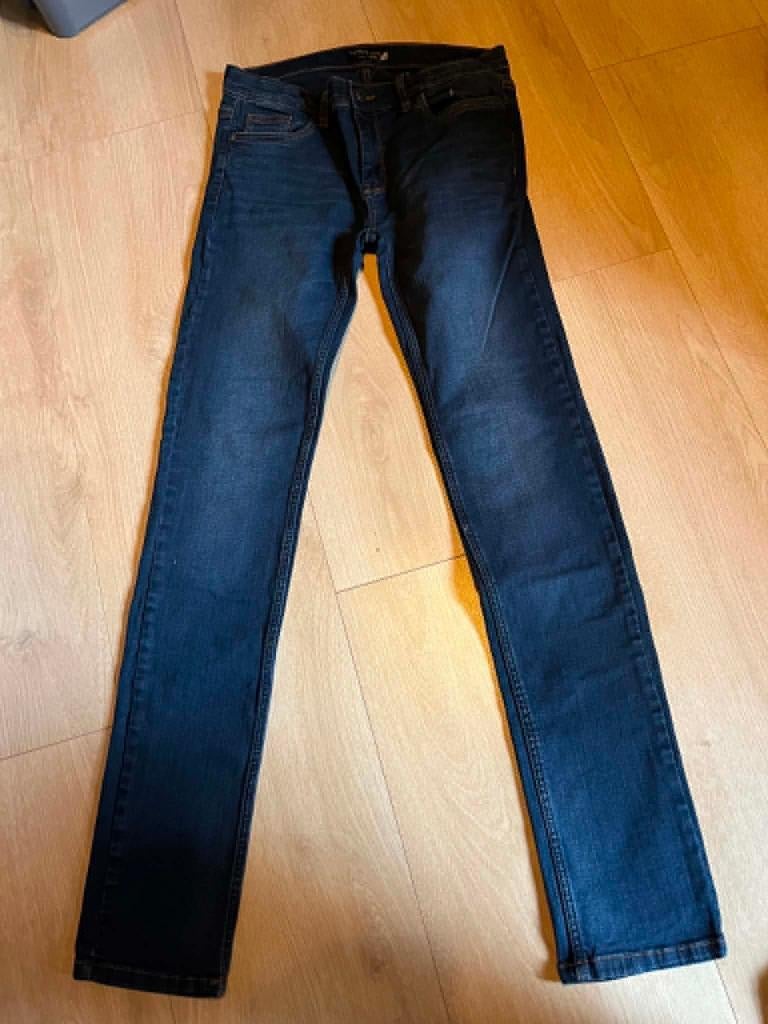 jeans amper gedragen bel bo 176, Kinderen en Baby's, Kinderkleding | Maat 176, Broek, Ophalen of Verzenden, Zo goed als nieuw