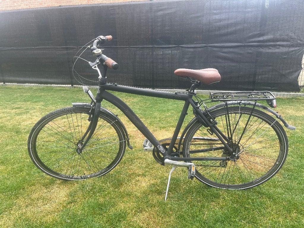 Fiets, Fietsen en Brommers, Fietsen | Heren | Herenfietsen, Zo goed als nieuw, Overige merken, 61 tot 65 cm, Versnellingen, Velgrem