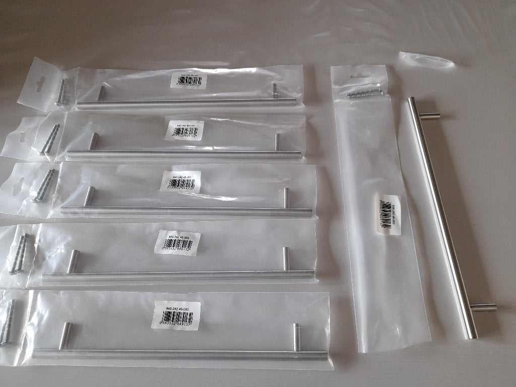 Inox handvaten (nieuw), Ophalen of Verzenden, Nieuw, Inox