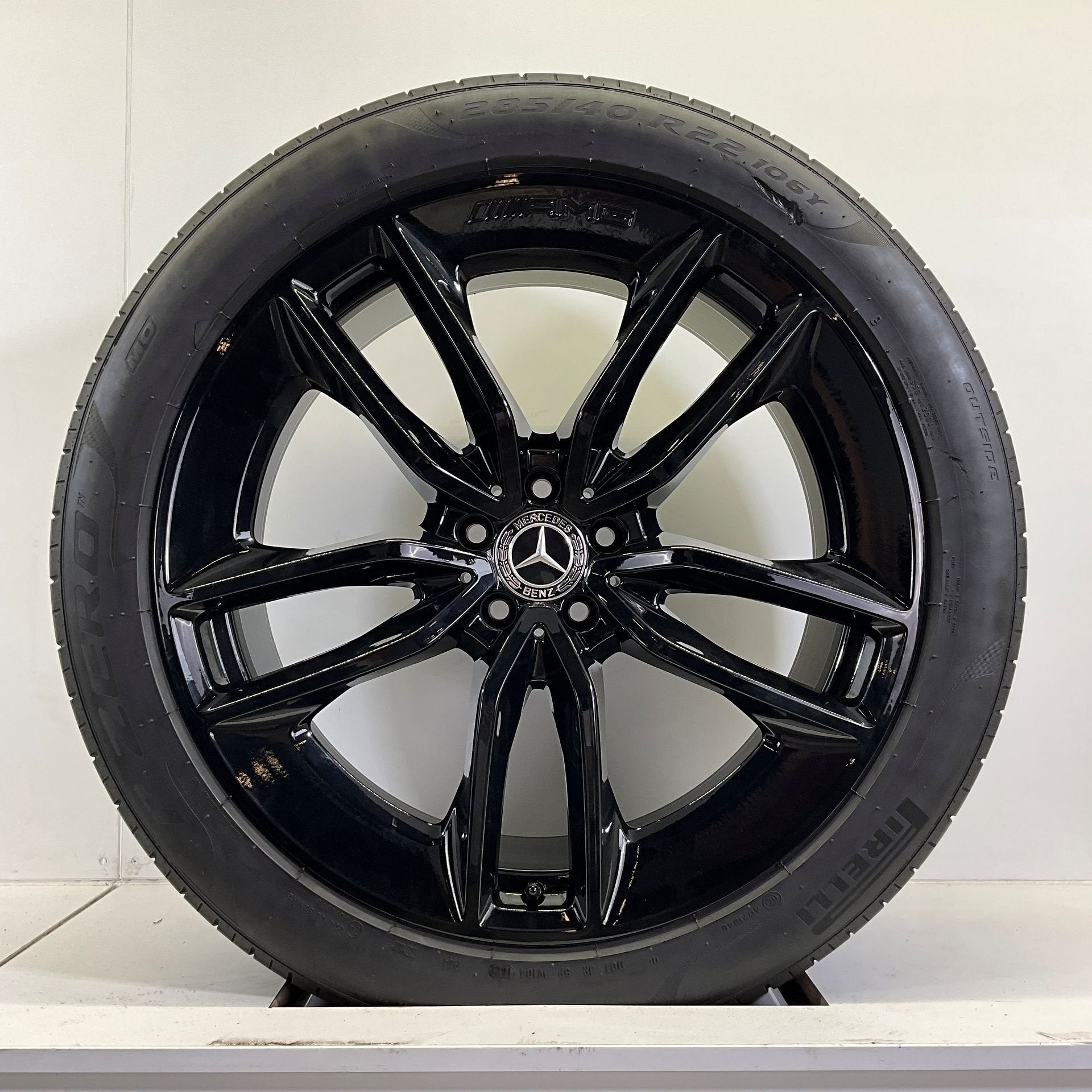 MERCEDES GLE SET VELGEN + ZOMERBANDEN 22 INCH, Autos : Pièces & Accessoires, Pneus & Jantes, Pneus et Jantes, 285 mm, Véhicule de tourisme