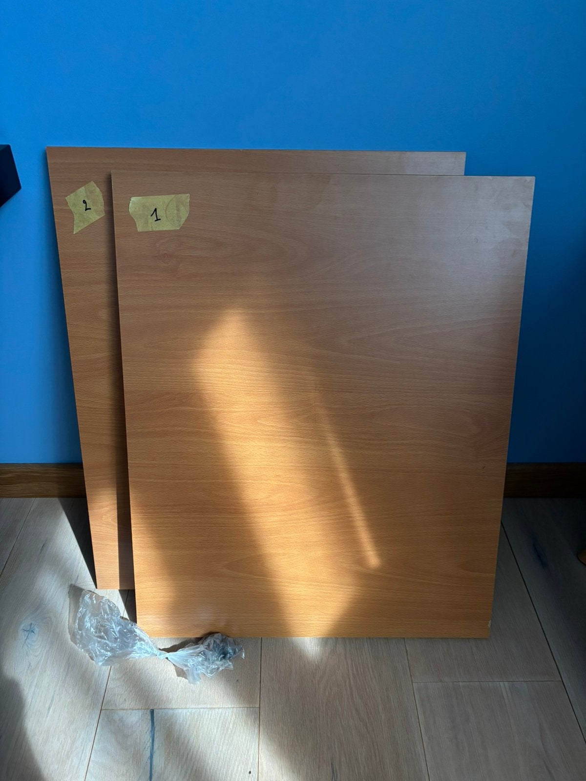 2 Komplement planken beuken 50x58, Enlèvement, Utilisé