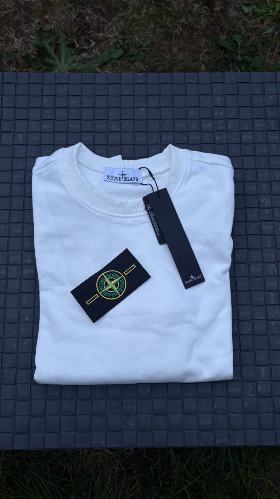 Stone Island trui, Ophalen of Verzenden, Nieuw, Maat 48/50 (M), Wit