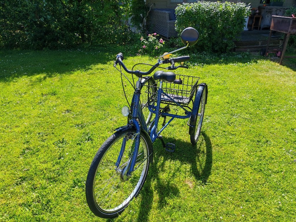 Fiets - Driewieler, Fietsen en Brommers, Fietsen | Driewielfietsen, Ophalen, Zo goed als nieuw, Schijfrem