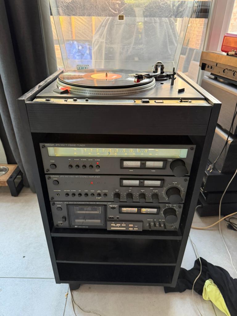 Wega stereo installatie losse componenten vintage, Audio, Tv en Foto, Ophalen, Zo goed als nieuw, Cassettedeck, Losse componenten