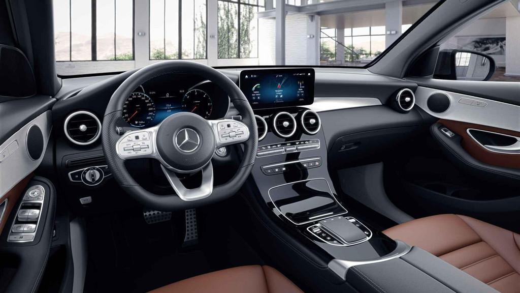 Mercedes-Benz GLC Coupé GLC 200 d Night Pack | Dodehoekassi, Auto's, Automaat, 120 kW, 5 deurs, Zilver of Grijs