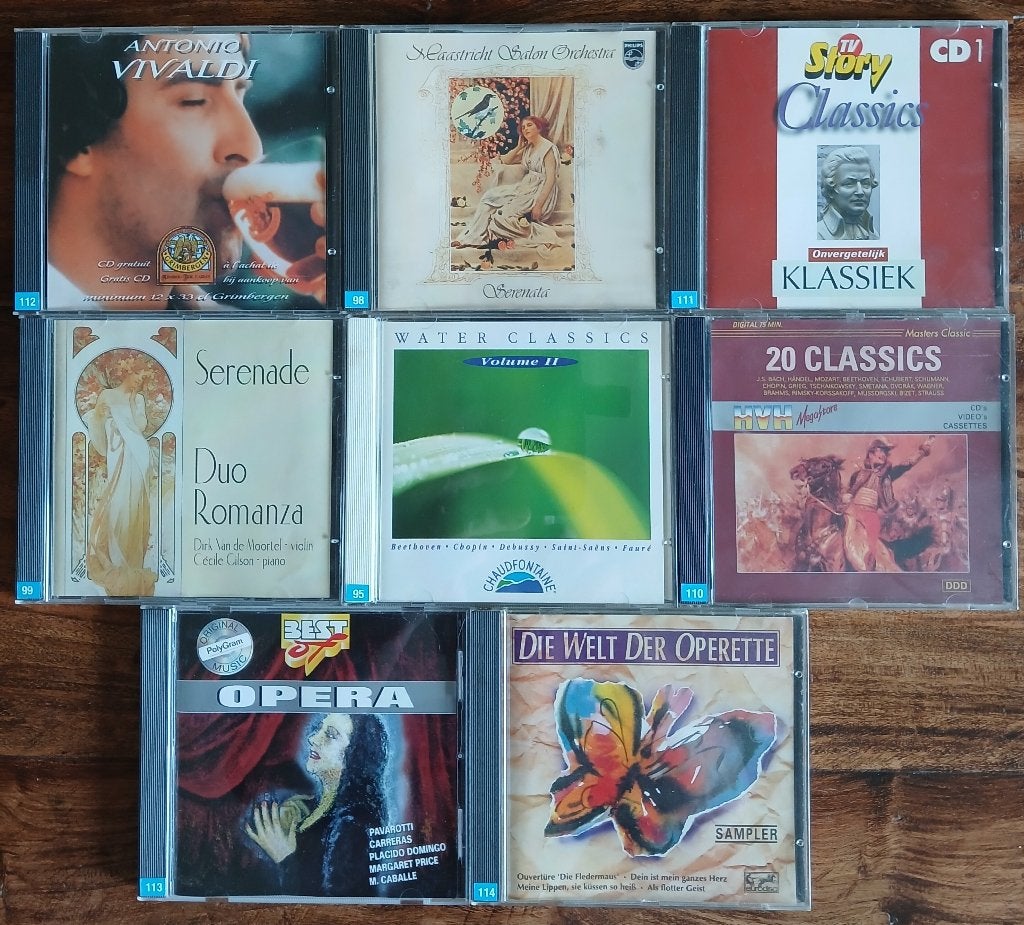 CD's - klassieke muziek, Enlèvement ou Envoi, Utilisé