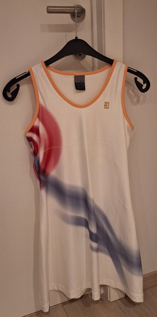 Tenniskleding, kleedje, Nike (Dri-Fit), maat M, wit, Vêtements | Femmes, Vêtements de sport, Taille 38/40 (M), Enlèvement ou Envoi