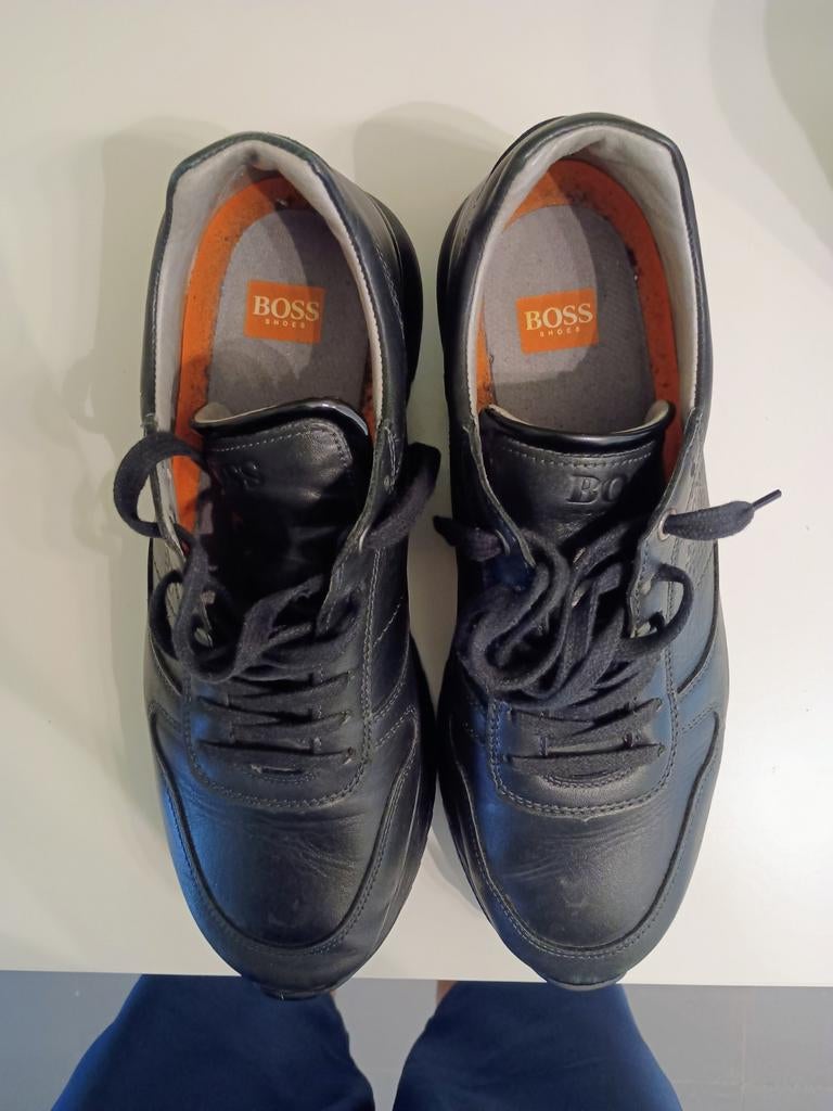 Zwarte Hugo Boss schoenen 43, Kleding | Heren, Schoenen, Ophalen of Verzenden