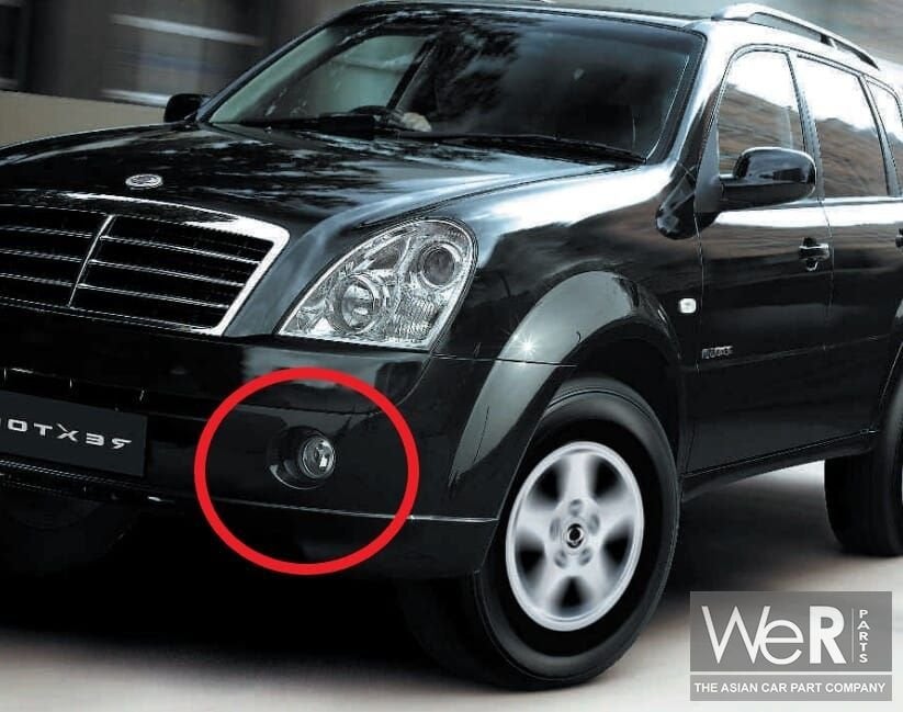 Mistlamp links SsangYong Rexton 2006-2012 8320108B01, KGM Europe GmbH, Ophalen of Verzenden, Info@smotor.com, Ssangyong