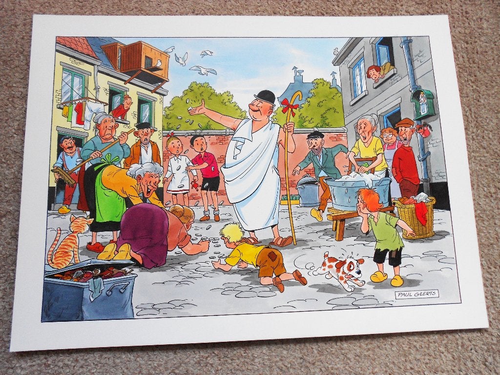 Suske en Wiske - De Wilde Weldoener -orig ecoline tek Geerts, Enlèvement ou Envoi, Neuf, Willy Vandersteen / Paul Geerts